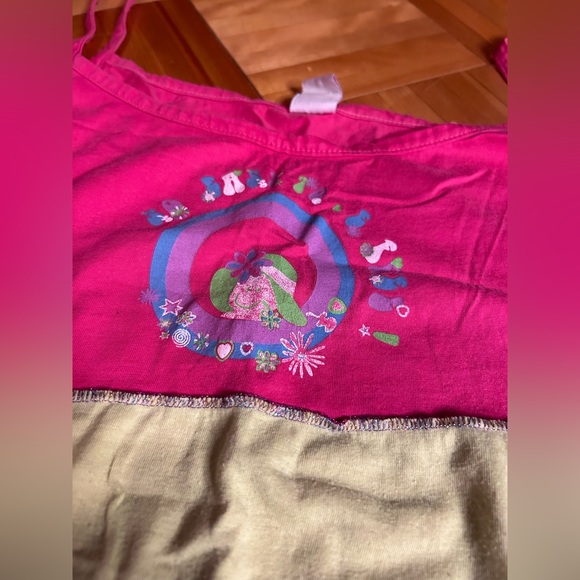 Y2K pyjama camisole very colourful top | size L - Picture 4 of 8